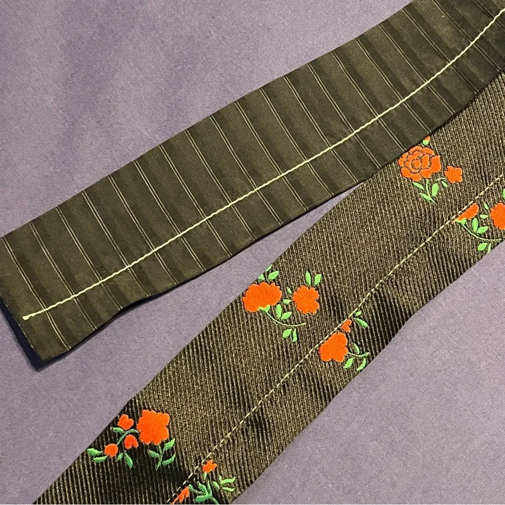 Ter Et Banting jacquard wrap belt